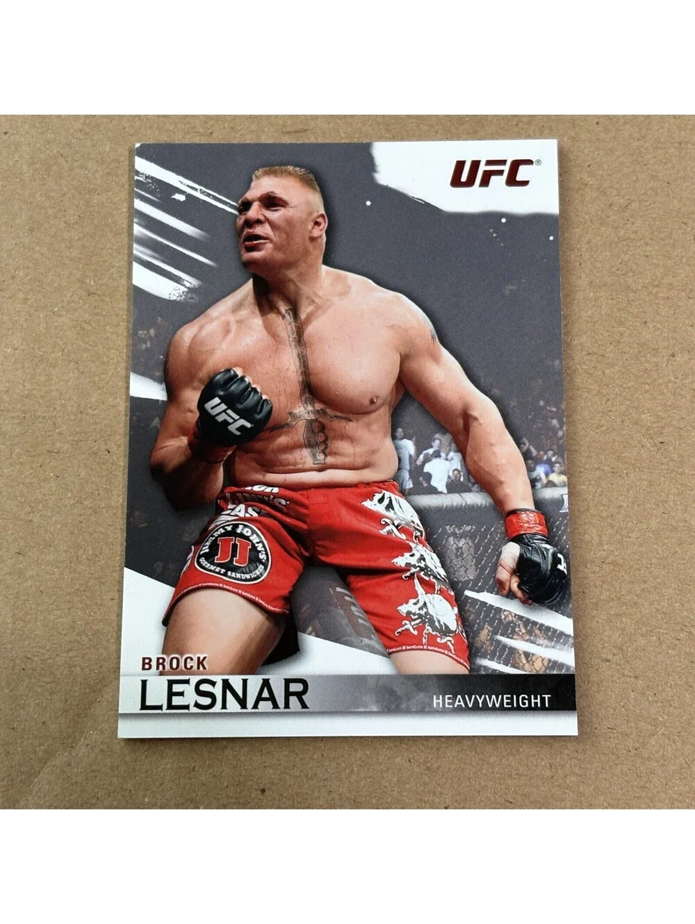 2010 Topps UFC Knockout Brock Lesnar #11
